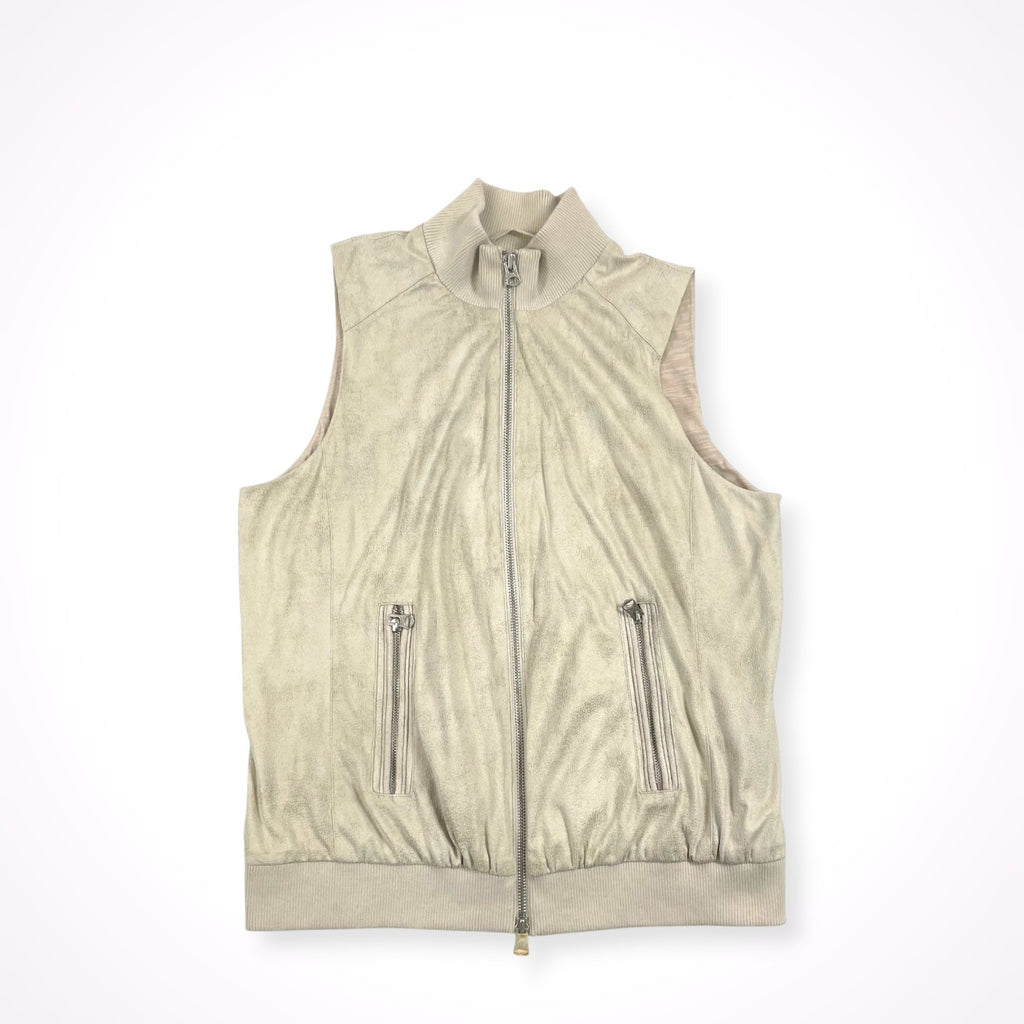 ARMANI EXCHANGE アルマーニ エクスチェンジ / エコスウェードベスト Y2K 参考定価：30,000程度 SIZE:L