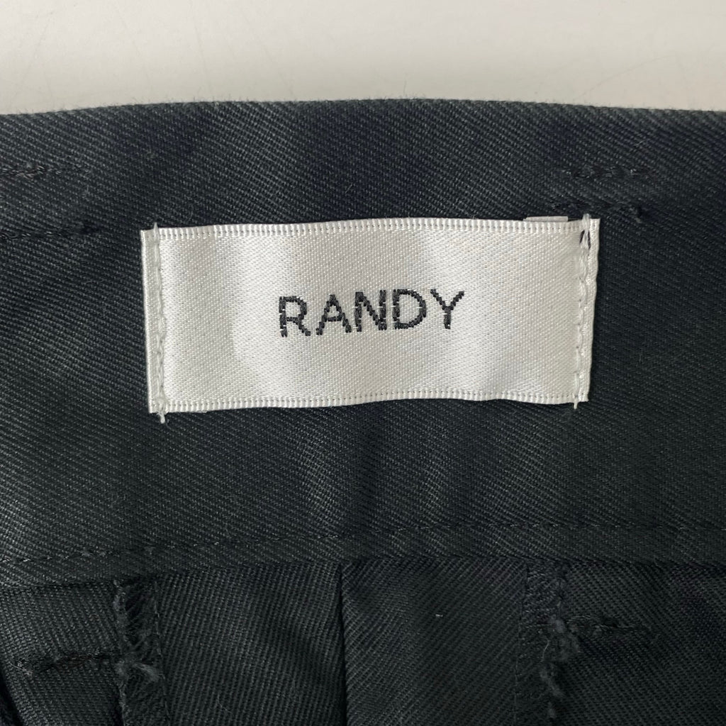 RANDY / Flared Trousers 参考定価：42,000程度 SIZE：1
