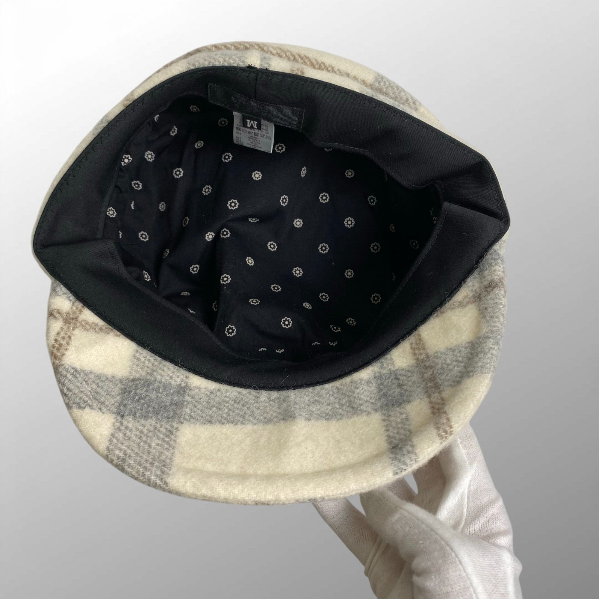 CA4LA カシラ / ワークキャップ キャスケット チェック柄 乃木坂 SIZE:M