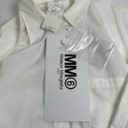 MM6 Maison Margiela エムエムシックス メゾン マルジェラ / WHITE SHIRT DRESS ホワイトシャツドレス 21AW 未使用品 参考定価：70,000程度  SIZE:S