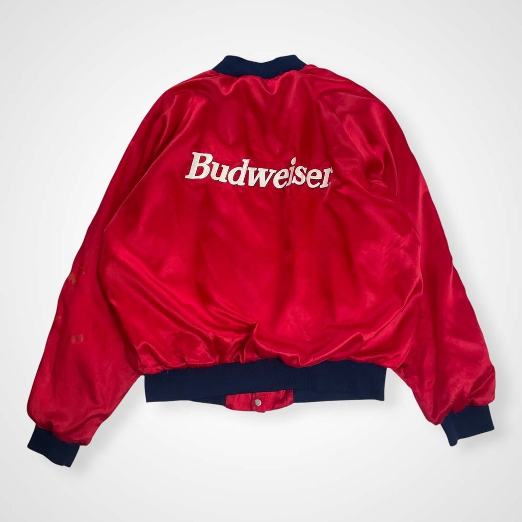 BUDWEISER バドワイザー / USA製オフィシャルスタジャン SIZE:M-L程度