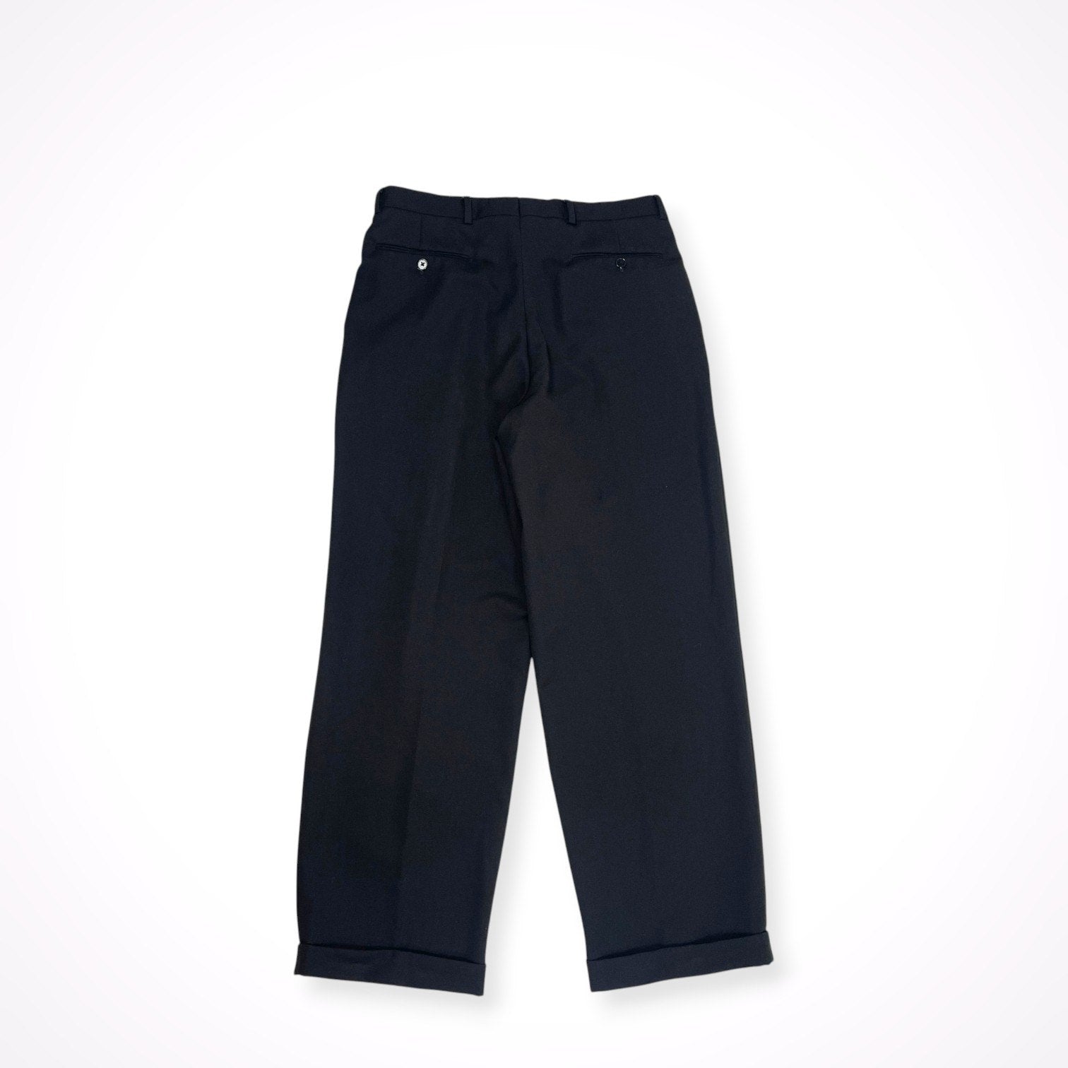 GIVENCHY ジバンシイ　パンツ　ブラック　ワイド GIVENCHY Silk and linen-blend voile wide-leg pants | NET-A-PORTER