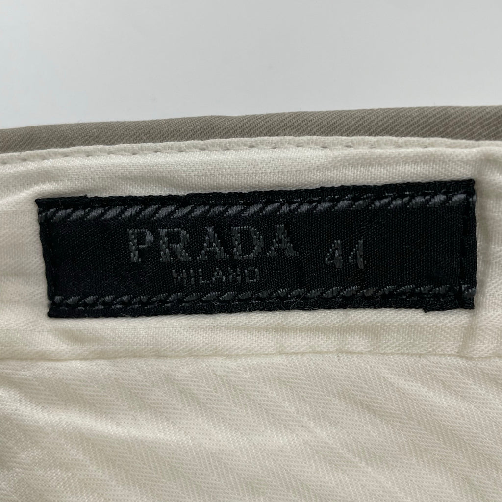 PRADA プラダ / コットンテーパードチノ ドレスチノスラックス 2010年製 SIZE：44
