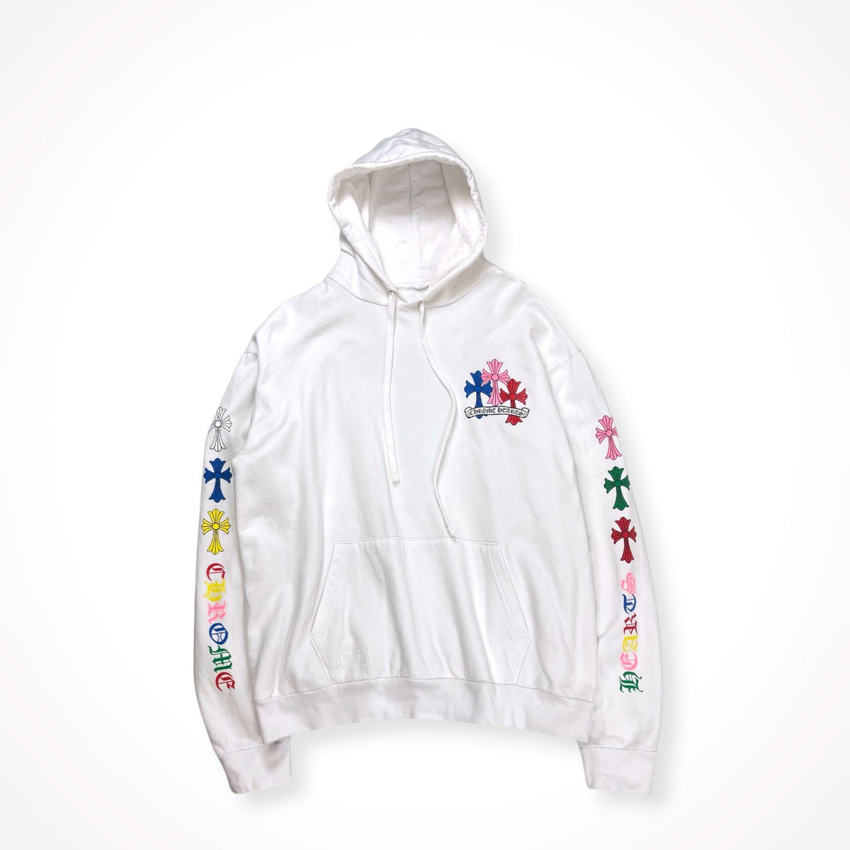 CHROME HEARTS / MLTCOL CEM CRS Hoodie パーカー  マルチカラーセメタリークロス 22SS SIZE:L