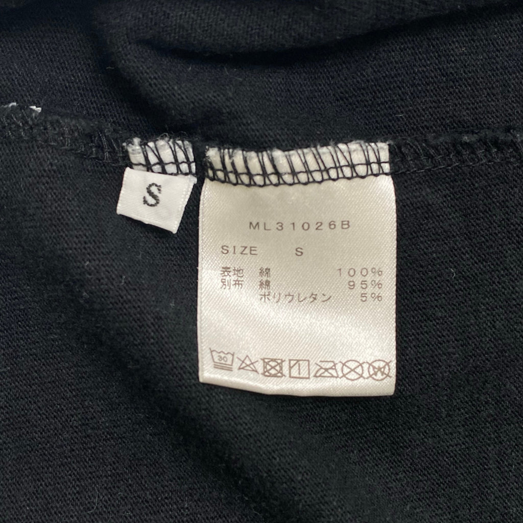 MELT THE LADY メルト ザ レディ / 刺繍ロゴTEE ブラック SIZE:S