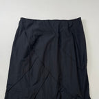 PER UNA MARKS＆SPENCER / ヴィンテージロングスカート  ブラック SIZE:8