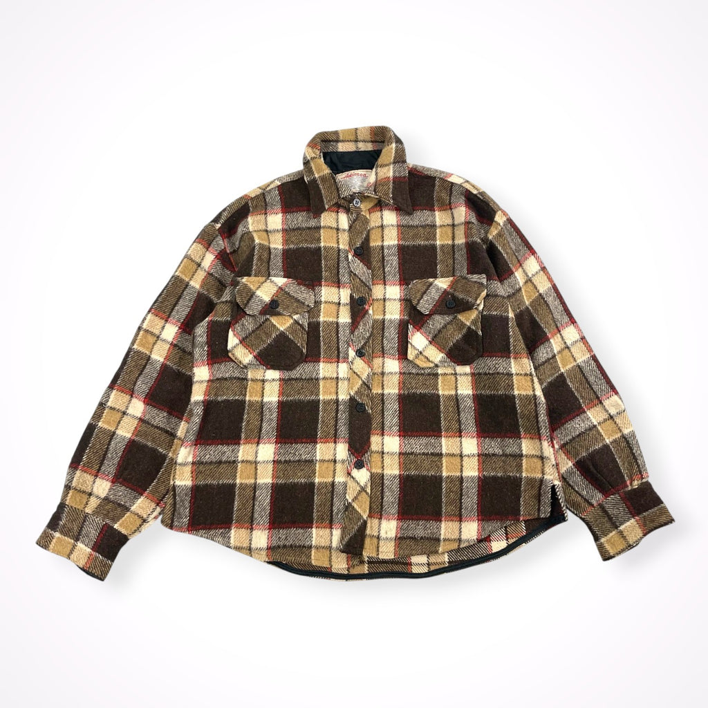 VINTAGE / ヴィンテージフランネルCPOジャケット 香港イギリス領時代 SIZE：L