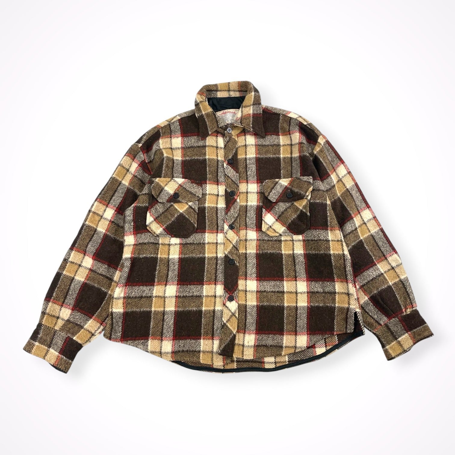 VINTAGE / ヴィンテージフランネルCPOジャケット 香港イギリス領時代 SIZE：L