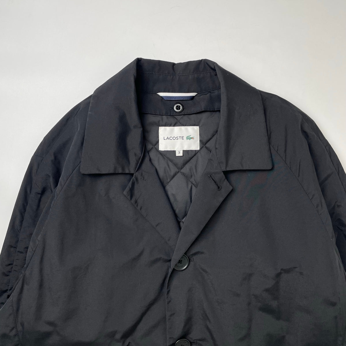 LACOSTE / メモリー素材 3WAY スプリングコート 参考定価：39,000+tax SIZE:3