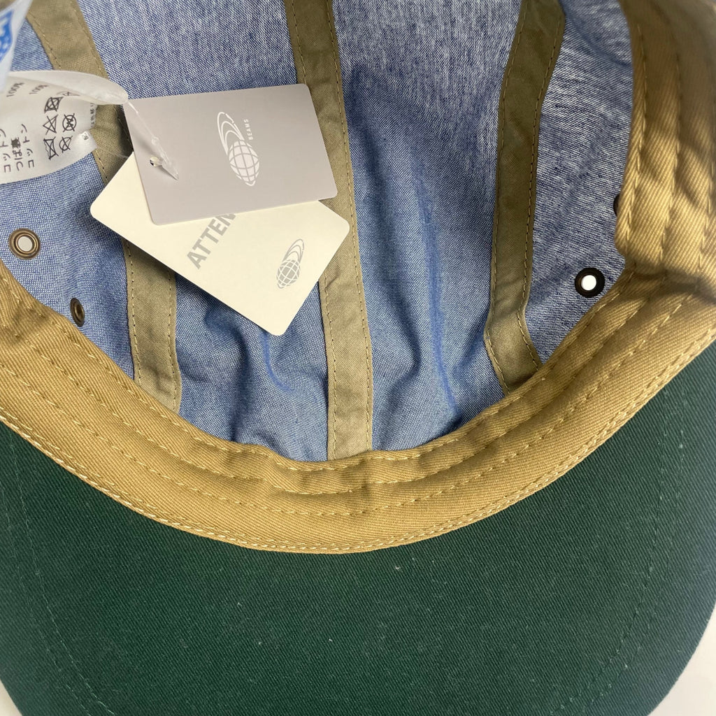 QUAKER MARINE SUPPLY × BEAMS PLUS  クエーカー マリン サプライ ビームスプラス / Swordfish Cap ロングビル キャップ シャンブレー 参考定価：12,000+tax