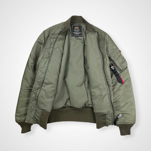 ALPHA × EMODA アルファ エモダ / MA-1 TIGHT ブルゾン 参考定価：25,800+tax SIZE:L