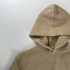 LABROS ラブロス / DINO HOODED SWEATER ニットパーカー ベージュ 参考定価：25,000程度 SIZE:L