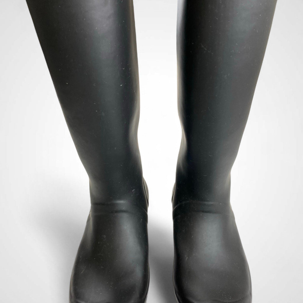 HUNTER ハンター / ロング レインブーツ オリジナル トールブーツ 極美品 箱付 参考定価：24,500+tax UK6(24.5cm)