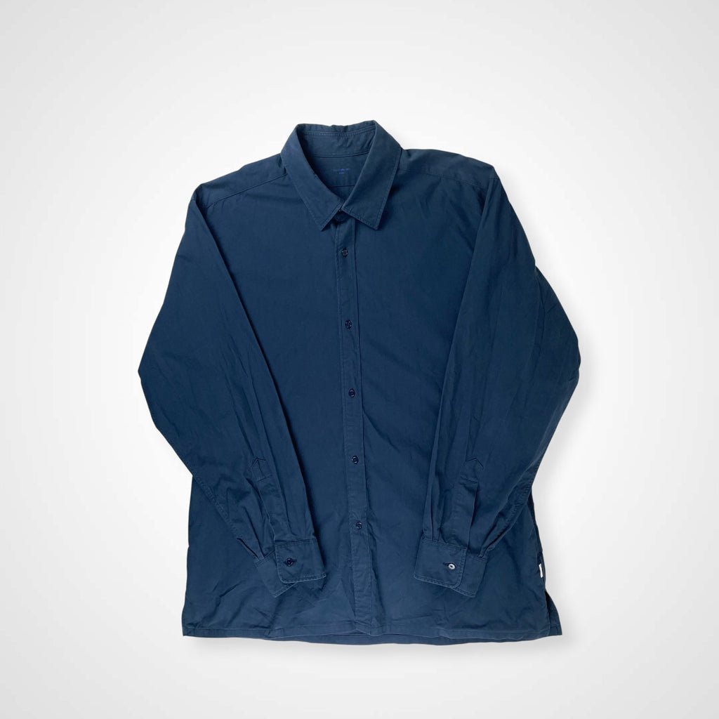 S H FOR ERA. エスエイチ フォー エラ / 80/2オックスフォードシャツ ネイビー 関隼平 参考定価：28,000+tax SIZE:XL