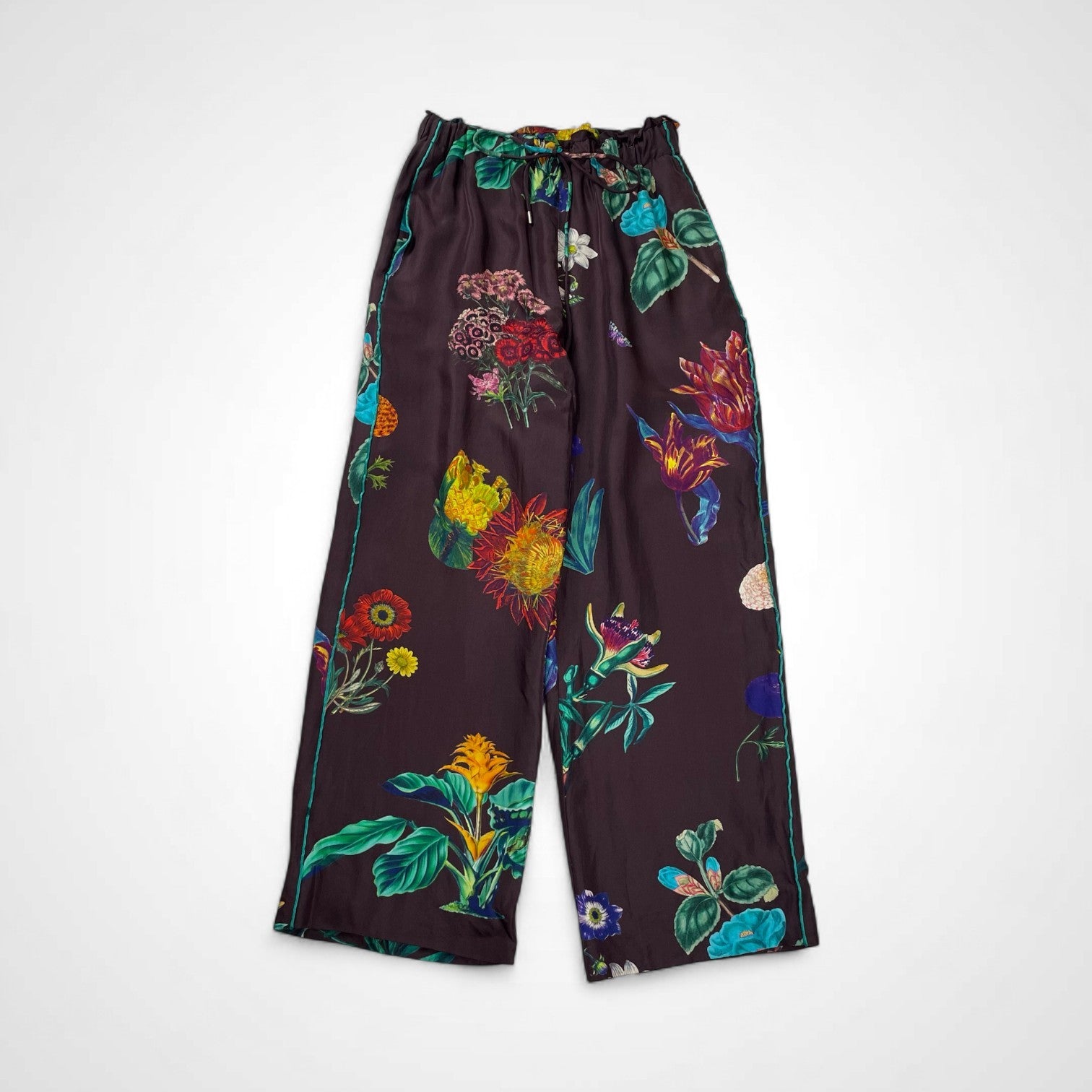 CABaN キャバン / シルクツイル IBIZAプリントイージーパンツ  参考定価：46,000+tax SIZE:XS