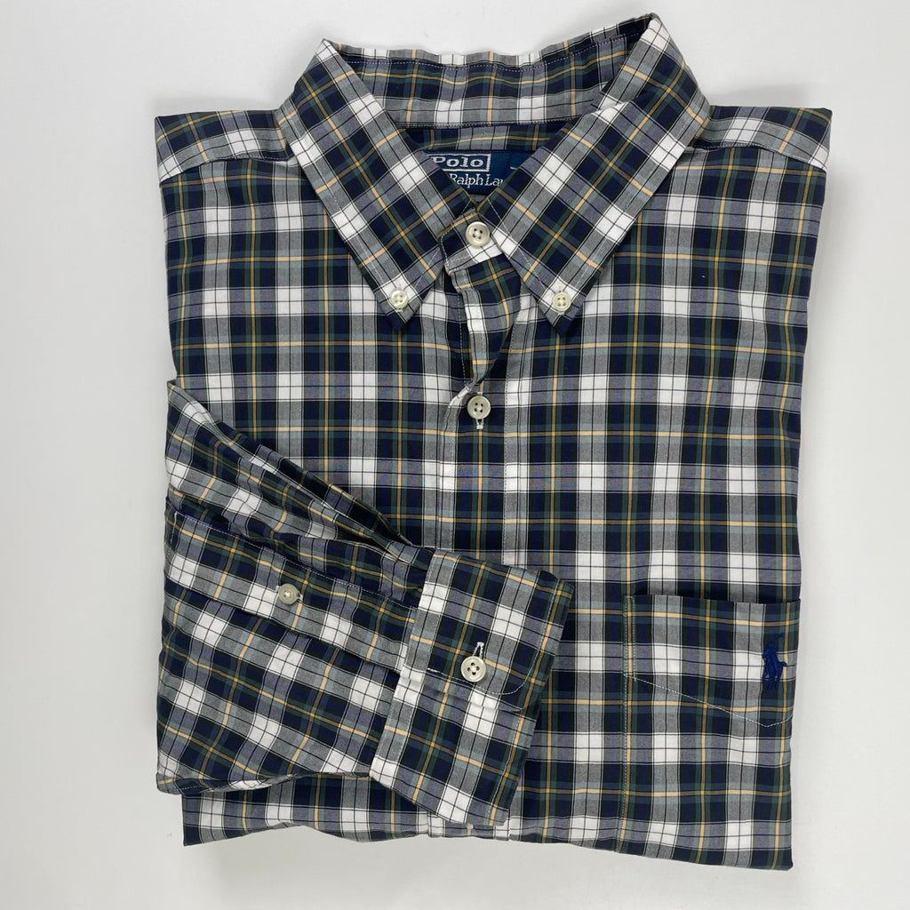 Polo by Ralph Lauren ポロバイラルフローレン / The Big Shirt ポニー刺繍 ボタンダウンシャツ 参考定価：24,000+tax SIZE:L