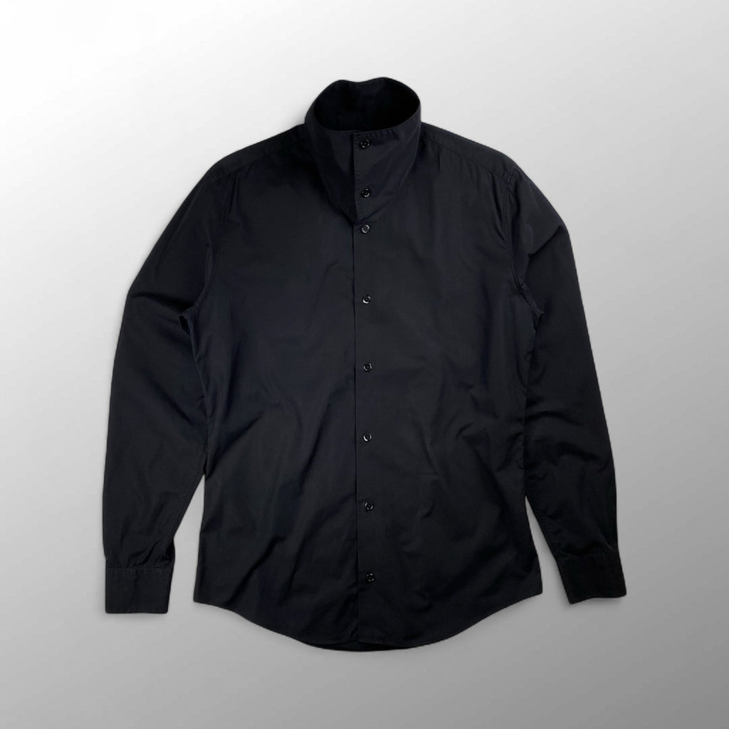 HERMES エルメス / スタンドカラー シャツ セリエボタン 変形デザイン SIZE：39（M程度）