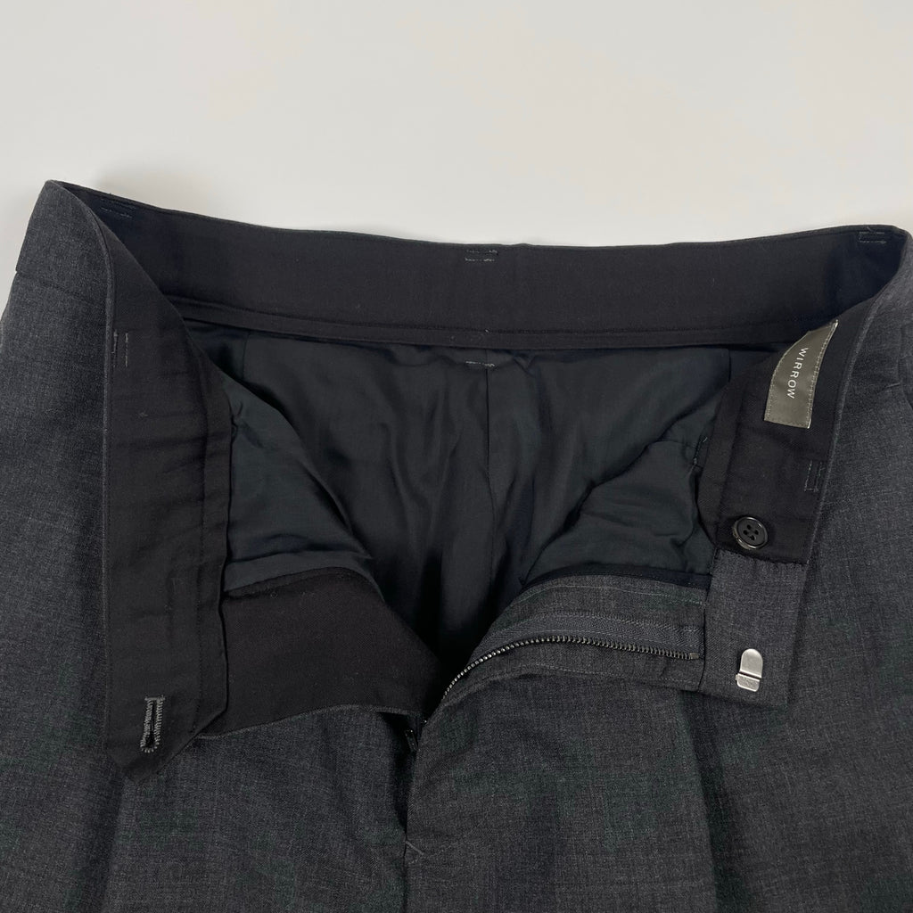 WIRROW / WOOL TROPICAL WIDE SLACKS 参考定価：34,000+tax SIZE:2
