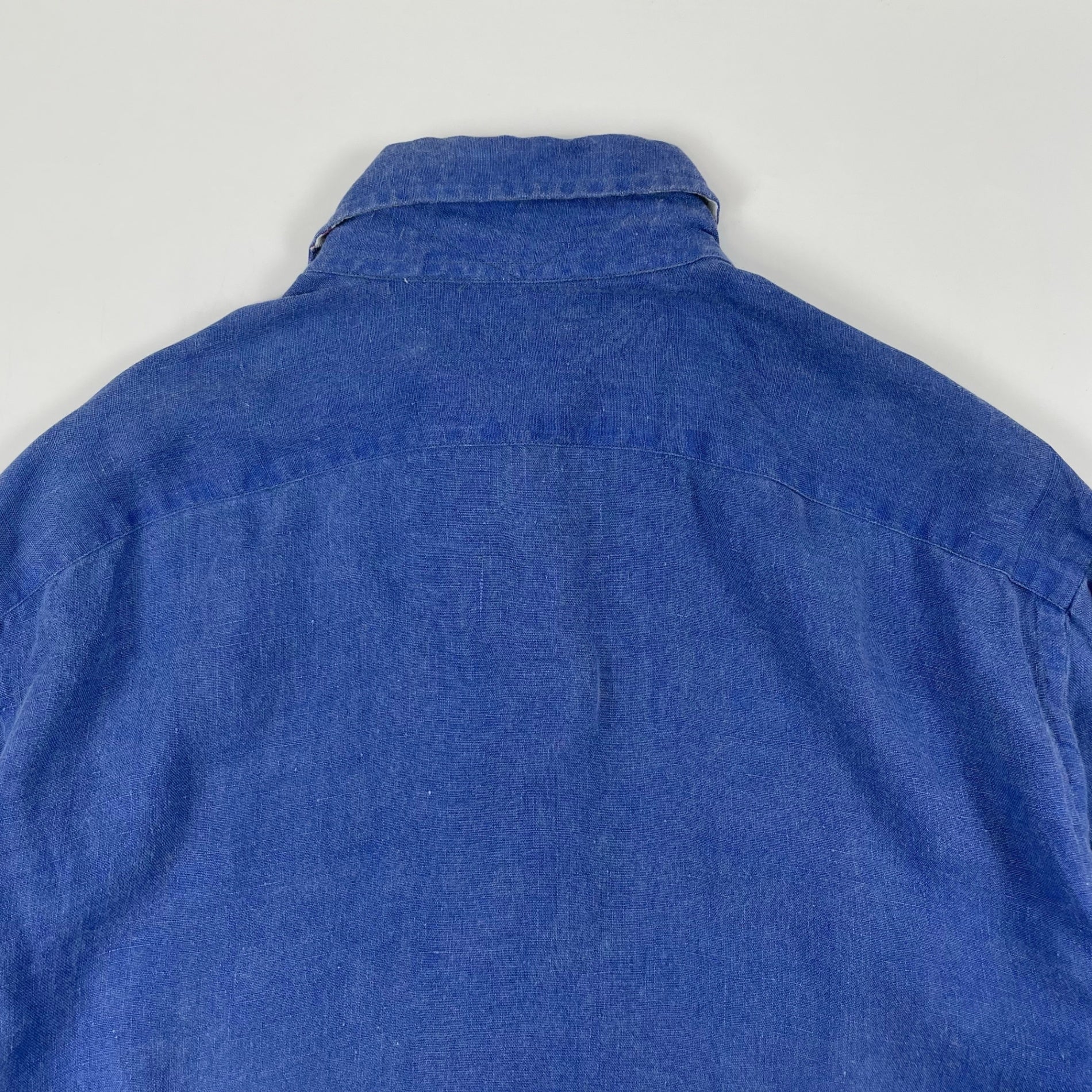 MAZZARELLI / リネンハンドフィニッシュシャツ 参考定価：40,000程度 SIZE:40