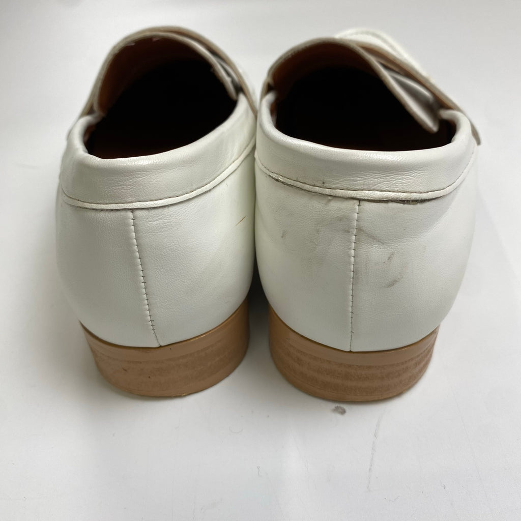 un/neu アンノイ / コインローファー ホワイト SIZE:M