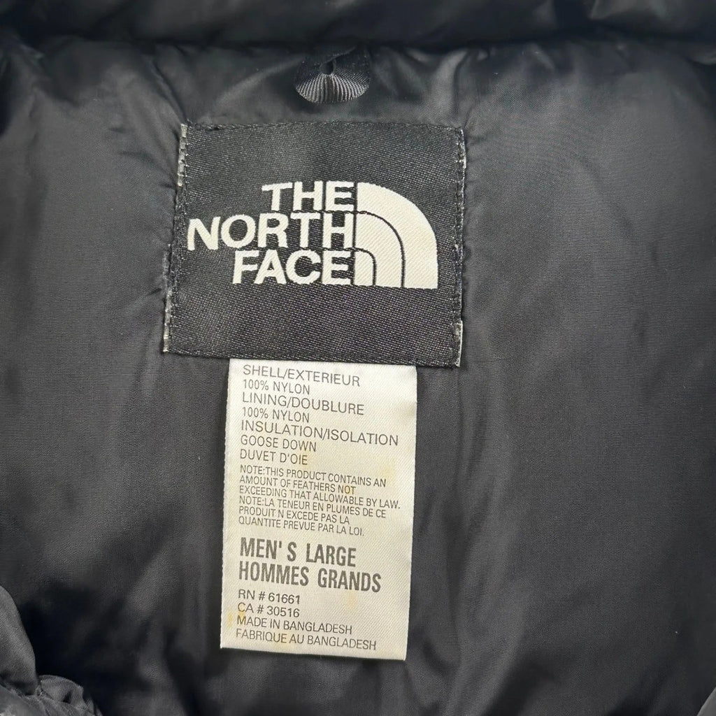 【90s オリジナル】 THE NORTH FACE ザ ノースフェイス / Nuptse Parka ヌプシパーカー コートタイプ SIZE:L