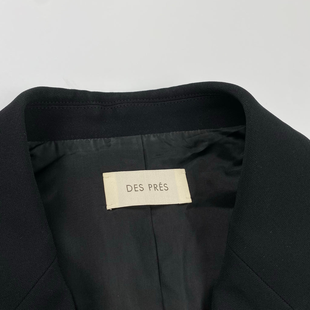 【美品】 DES PRES デプレ / ダブルクロス ダブルブレストジレ 参考定価：36,000+tax SIZE:FREE