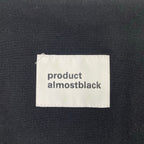 product ALMOST BLACK / ミニマルユーティリティベスト 参考定価：42,000程度 SIZE:1