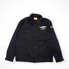 vanson / スカルミリタリーシャツ 未使用品 SIZE:L