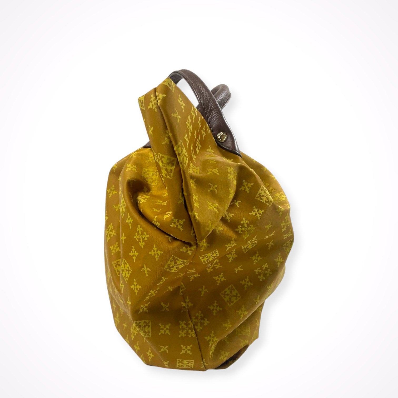 russet ラシット / 総柄ハンドバッグ レザーハンドル