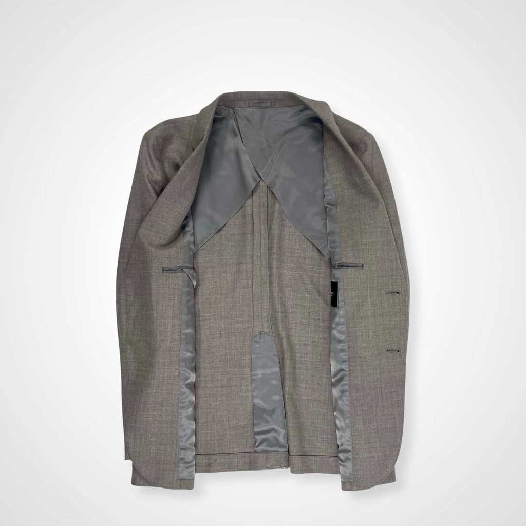 EDIFICE エディフィス / SUPER 120’sウールサキソニースーツ グレージュ 参考定価：40,000+tax SIZE:S