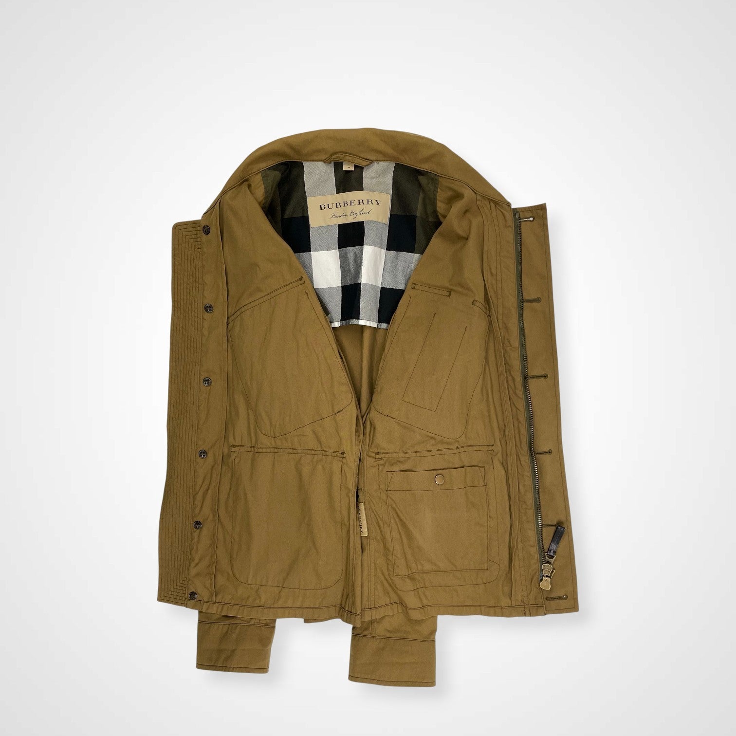 BURBERRY バーバリー / サファリブルゾン リカルド・ティッシ期 参考定価：150,000程度 SIZE:48