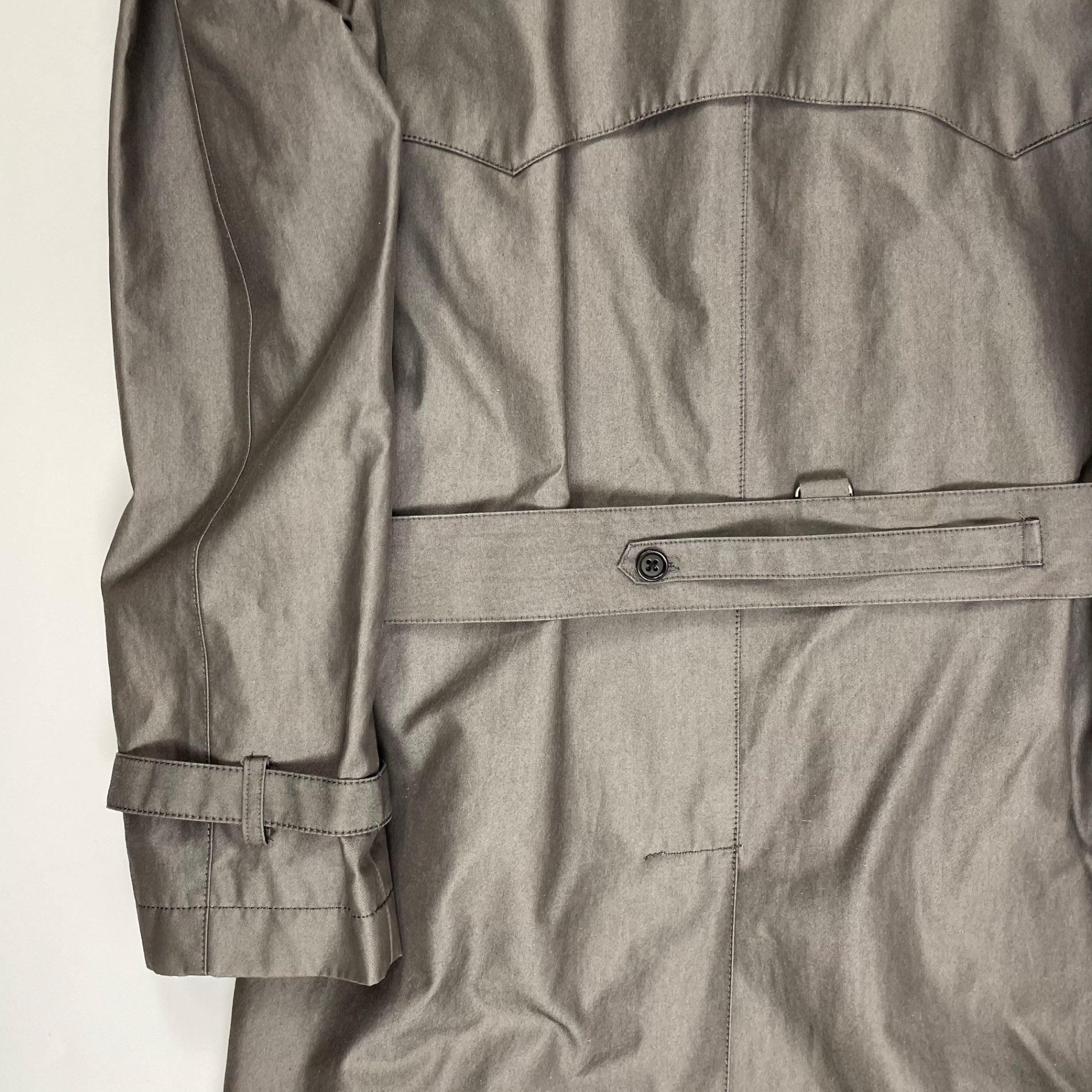 PS Paul smith ピーエス ポールスミス / ライナー付ステンカラーコート グレー 参考定価：50,000程度 SIZE:XL