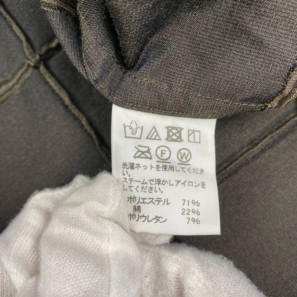 【ユニセックス】 A-POC ABLE ISSEY MIYAKE エイポック エイブル イッセイミヤケ / TYPE-O 002 スチームストレッチ グリッドライトコート ブラウン SIZE：1