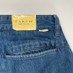 FARAH / 2タックワイドテーパード デニムパンツ 参考定価：18,000+tax SIZE：34