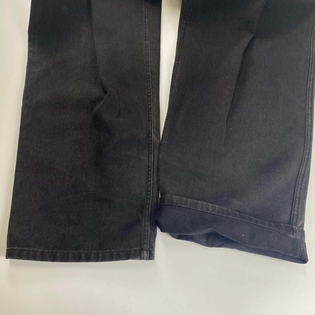 【ヴァージル期 鑑定済】 LOUIS VUITTON ルイ ヴィトン / TUCK WIDE DENIM タックワイドデニムパンツ HHD91WRDH SIZE:W30