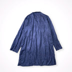 JURGEN LEHL / シルクロングシャツワンピース 参考定価：70,000程度 SIZE:M