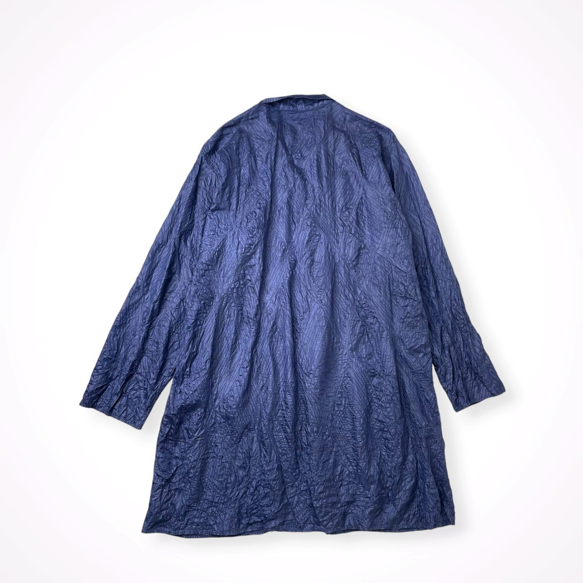 JURGEN LEHL / シルクロングシャツワンピース 参考定価：70,000程度 SIZE:M