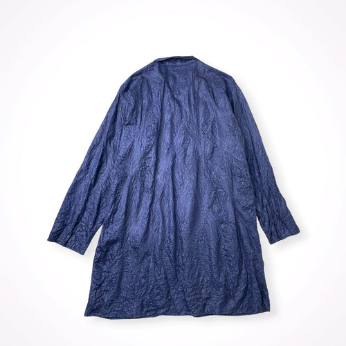 JURGEN LEHL / シルクロングシャツワンピース 参考定価：70,000程度 SIZE:M