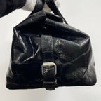 collection PRIVEE? コレクションプリヴェ / レザーボストンバッグ ブラック H.P FRANCE取扱い 参考定価：150,000程度