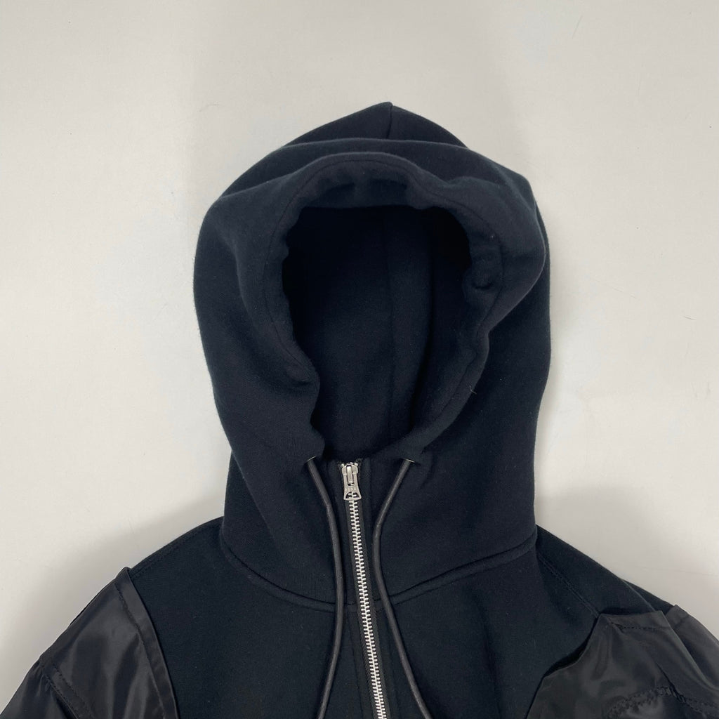sacai / Sponge Sweat x Nylon Twill Hoodie 参考定価：80,000程度 SIZE:1