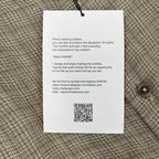 KAKAN / HORIZONTAL COLLAR SHIRT 未使用品 参考定価：52,000+tax SIZE:FREE