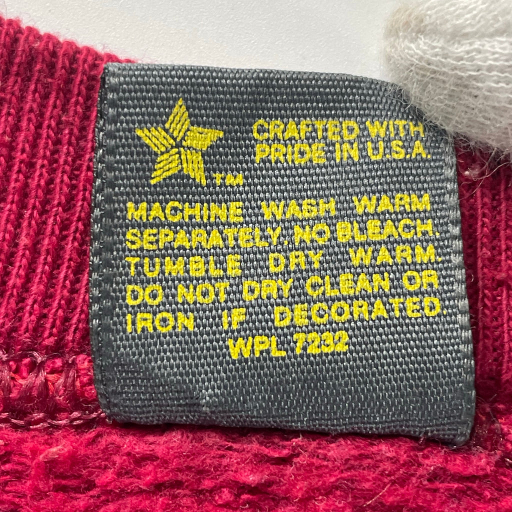 JERZEES ジャージーズ / 80sボディ Sonic Youth 「Washing Machine」  染み込みプリント ブート品 SIZE：L