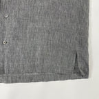 ISSEY MIYAKE MEN / 02SS リネンオープンカラーシャツ 滝沢直己期 SIZE:3