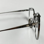 【極美品】 金子眼鏡 premium / KMP-24 ATS クラウンパント SILVER925 度なしクリアレンズ SIZE：47□21 137