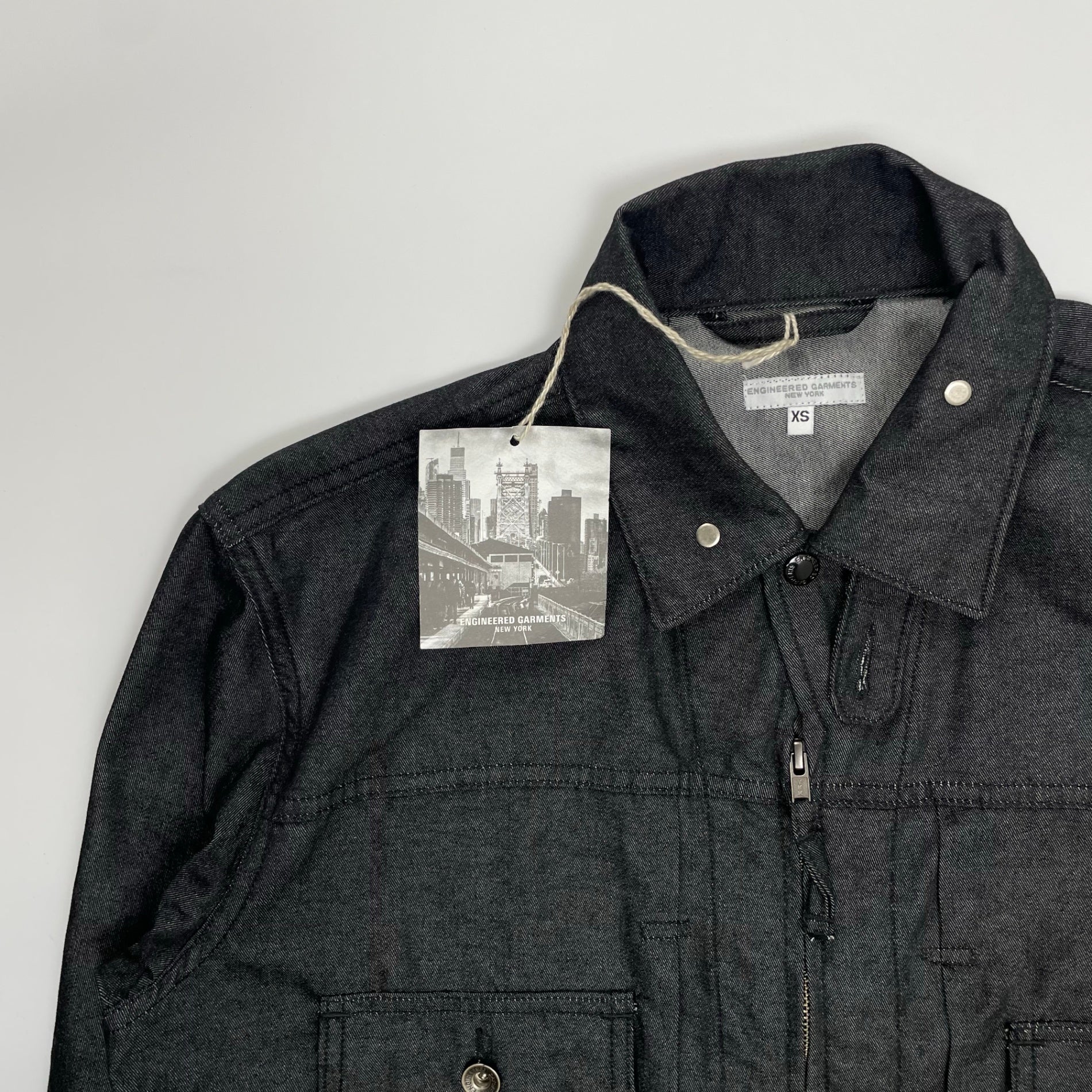 ENGINEERED GARMENTS エンジニアードガーメンツ / Trucker Jacket QT106A タグ付 参考定価：58,000+tax SIZE：XS