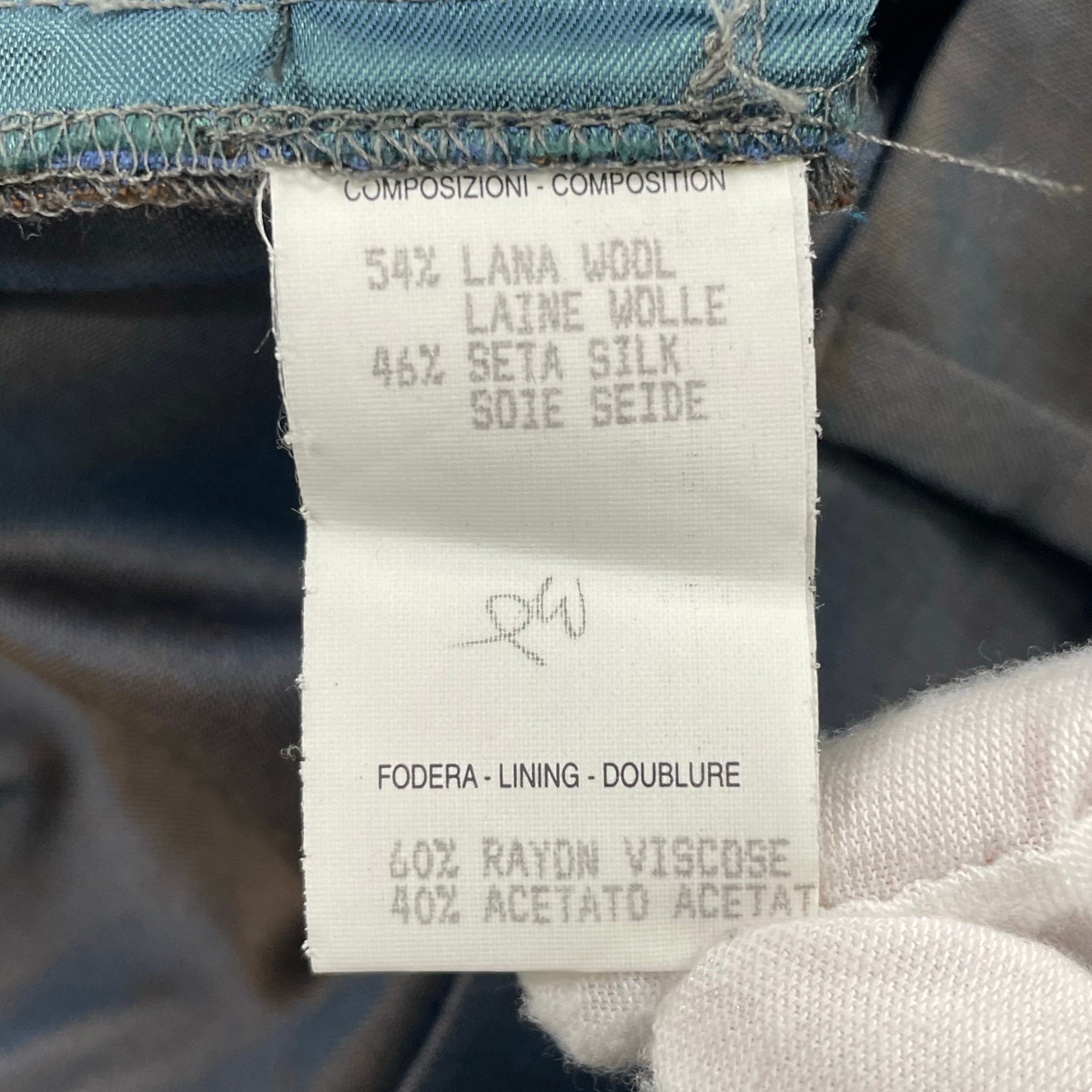 GUCCI / 98年製 ヴィンテージシルクウールスラックス SIZE:42