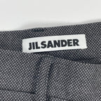 JIL SANDER ジルサンダー / センタープリーツストレートスラックス グレー 参考定価：100,000程度 SIZE：38