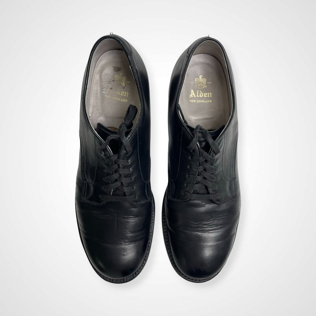 Alden オールデン / 6アイレット・プレーントゥ キッドレザー ミリタリーラスト 53719 参考定価：119,000+tax SIZE:6 1/2
