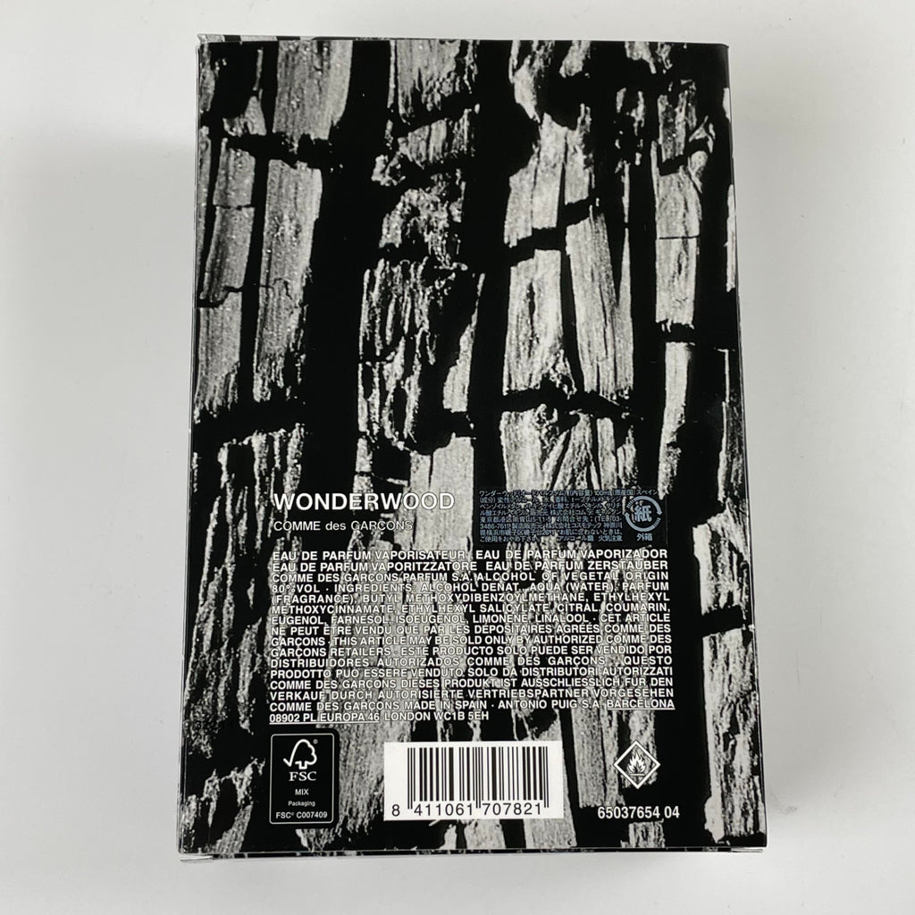 COMME des GARCONS コムデギャルソン / 香水 WONDERWOOD ワンダーウッド 100ml 残量2/3程度 参考定価：22,000+tax