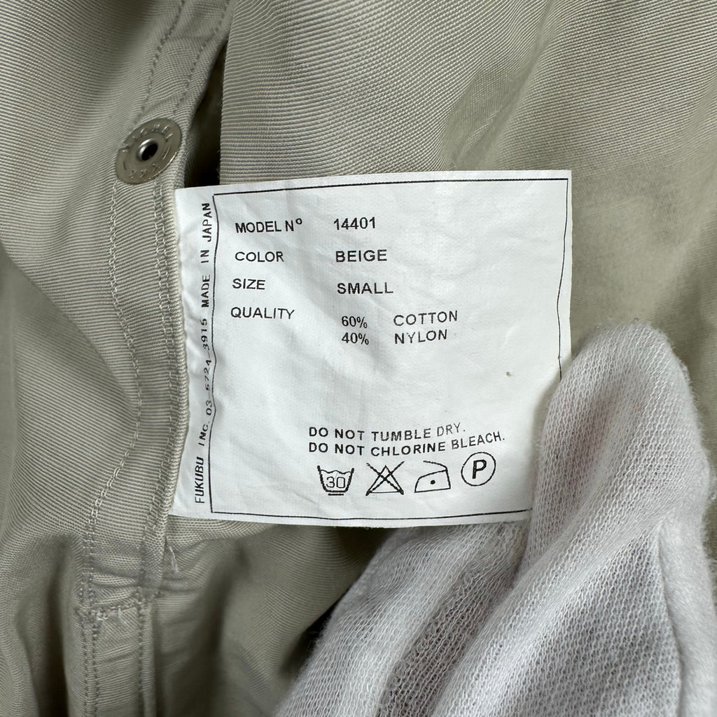 YAECA ヤエカ / 60/40 cloth hood shirts マウンテンパーカー ライトベージュ SIZE：S